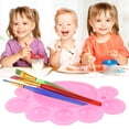 thumbnail image 4 of Kits De Arte, Kit De Herramientas De Pintura De 25 Piezas Juegos De Pinceles De Pintura Vasos De Pintura Sin Derrames Con Tapas Y Herramientas De Dibujo De Pintura De Paleta Muyoka Hogar, 4 of 6