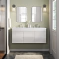 thumbnail image 4 of Modway Render 48" MDF and Particleboard Wall-Mount Bathroom Vanity in White, 4 of 8
