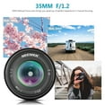 thumbnail image 4 of Neewer 35mm F1.2 Large Aperture Prime APS-C Aluminum Lens for Fuji X Mount Mirrorless Cameras X-A1 X-A10 X-A2 X-A3 X-AT X-M1 X-M2 X-T1 X-T10 X-T2 X-T20 X-Pro1 X-Pro2 X-E1 X-E2 X-E2s, 4 of 8