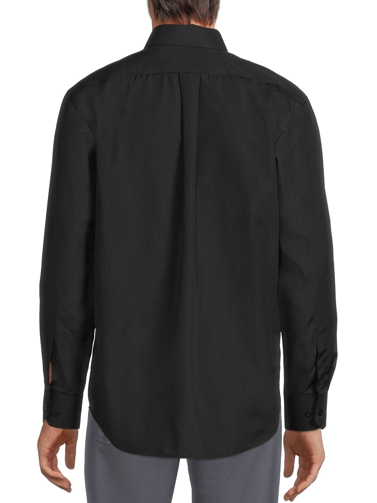 Silver Label Men's Long Sleeve Dress Shirt