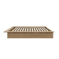 thumbnail image 6 of Nexera Malibu Queen Size Platform Bed, Brown Oak, 6 of 9