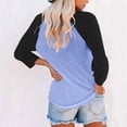 thumbnail image 2 of Womens T Shirts Short Sleeve Tops Dressy Casual Blouses Spring Summer Outfits Flowy Pleated Front Scooped Neck, 2 of 3