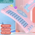 thumbnail image 4 of syligr Kids Piano Toy for Kids 2-6 Years Old, 10-Key Electronic Musical Toy with Lights Sounds, Early Learning Music Toys for Boys Girls 3+, Christmas Birthday Holiday Party Gift, 10.6 Inch, 4 of 5