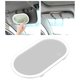 thumbnail image 4 of Espejo de tocador Sunnimix Espejo de maquillaje recargable por USB con Atenuación para coche Blanco, 4 of 7