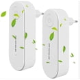 thumbnail image 1 of Plug In Air Purifier 2 Packs Mini Air Purifiers Quiet Operation Air Purifier for Pet Allergens Smoking Room Apartment Bedroom Kitchen Toilet, 1 of 5