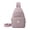 Light Purple, variant on Women & Men Multi-Pocket Sling Crossbody Bag, Adjustable Water-Resistant Chest Backpack, Lightweight Casual Purse for Work Travel Outdoor Daily Use(Pink/One Size)