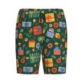 thumbnail image 4 of Wukai Christmas Gift Men’s Short Pajama Pants With Pockets Soft Sleep Pj Shorts for Men-4X-Large, 4 of 6