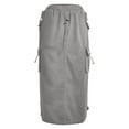 thumbnail image 6 of WEAIXIMIUNG Heavy Industry Drawstring Design Denim Cargo Skirt Skirt Skirts for Women Midi Length Plus Size Trendy 2024 Grey S, 6 of 7