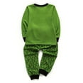 thumbnail image 3 of Baby Boys' Toddler Long Sleeve Tops and Pants Snug Fit 100% Cotton 2 Piece Pajama Set, Cartoon Dinosaur, 3 of 11