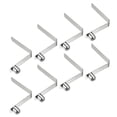 thumbnail image 1 of Uxcell 11x9mm Kayak Paddle Snaps, Solid Button Single Pin Lock Tube Spring Clips for Tent Pole, 8 Pack, 1 of 6