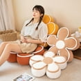 thumbnail image 2 of Tuphregyow Flower Futon Thickened Cushion Five Petals Flower Home Decor Soft Sofa Cushion Bedroom Bedside Cushion E, 2 of 5