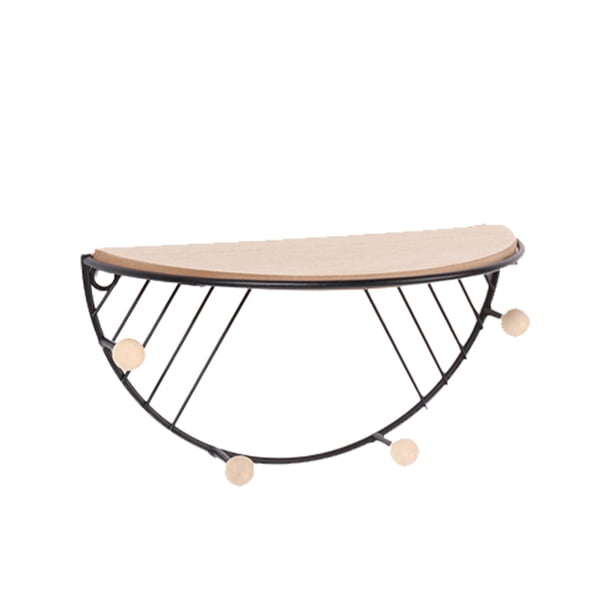Advancent Soporte de exhibición, estante de pared, estante de almacenamiento, accesorio DIY, accesorios para el hogar, exquisito soporte Almacenamiento y organización del hogar Negro Talla grande