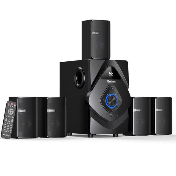 Altavoces satélite traseros inalámbricos para cine en casa de 800 W Bobtot