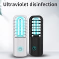 thumbnail image 4 of Bewildely Esterilizador de luz de 3W, desinfectante portátil USB recargable, lámpara UVC, esterilizador de ozono para el hogar, carga USB LED UVC Iluminación y accesorios blanco Bewildely HA4904-01B, 4 of 6