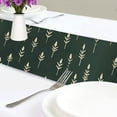 thumbnail image 4 of Yayeee Table Runner 70 inches Long Home Kitchen Dinning Party Decoration, Dark Green Plants, 4 of 7
