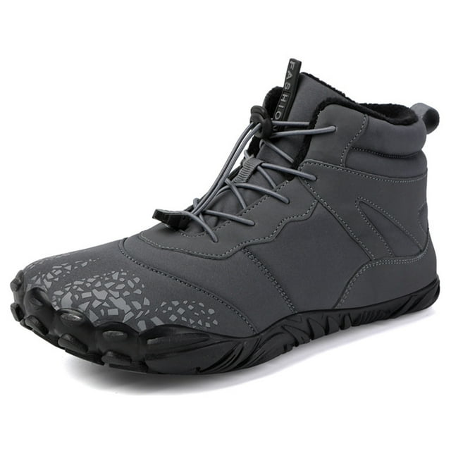 StoneLiquid Chaussures de Randonnée Pieds Nus, Chaussures de Randonnée Pieds Nus pour Femmes, Antidérapantes & Universelles Bottes d'Hiver Pieds Nus Imperméables