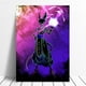 thumbnail image 1 of Cuadro Decorativo Bills Neon Canvas Listo Para Colgar 35x55cm Jungle Art Impresion Tela Arte, 1 of 6