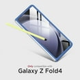 thumbnail image 2 of for Samsung Z fold 4 Matte Case with S Pen, fold 4 Case Pen with Pen Holder + Front Screen Protector Case for Galaxy Z fold 4 Phone Case Sky Blue, 2 of 14