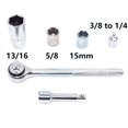 thumbnail image 5 of 40 Pcs Combination Socket Toolkit | Toolkit - Repair Tools | Industrial Tools Automobile Motorcycle Repair Tool Case Precision Socket Wrench Set | Extension Bar, Ratchet & Spinner Handle, 5 of 5