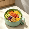 thumbnail image 6 of Microwave Safe Soup Mug with Lid and Handle, 28.7Oz Ramen Noodle Bowl for Cereal, Oatmeal, Stews, Easy Grip, Dishwasher Safe, Bpa-Free Plastic, 6 of 8