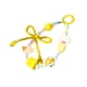 thumbnail image 5 of Correa de teléfono con cuentas multiusos con dibujos animados para mujer, pulsera para teléfono, cadena para teléfono Amarillo, 5 of 9