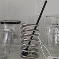 thumbnail image 4 of Soporte de Metal para Cepillos de Dientes de Acero Inoxidable, Estante para Artículos de Baño, Pasta de Dientes, Cepillo de Maquillaje, Estante para Almacenamiento-B, 4 of 5