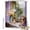 MediumPurple, variant on Shower Curtain Oil Painting Floral Shower Curtains for Bathroom Decor, Waterproof Polyester Shower Curtain Set with Hooks, Extra Long 72" x 78" Spring Flower
