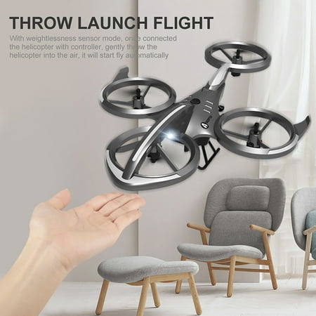Follure Stunt Remote Control Drone Mini Indoor Quadcopter Helicopter Children's Toy