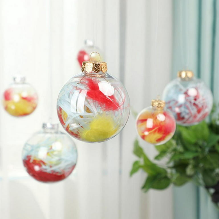 6 Fillable Ornaments for Christmas!