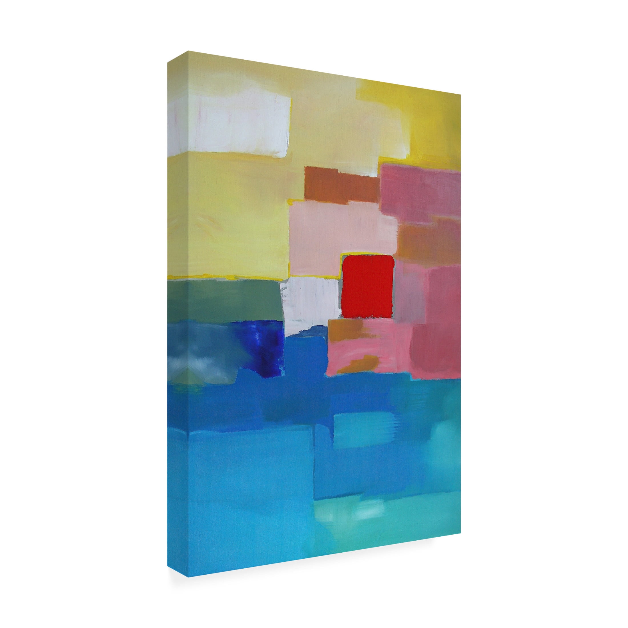 Canvas Wall Art - Incado 'Vibrance II' Wall Art for Living Room, Bedroom, or Office Décor by Trademark Fine Art - 12 x 19 Inches