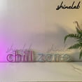 thumbnail image 4 of Shinelab Chill Zone Neon Sign, Custom LED Quote Wall Light for Home, Bedroom, Bar, Pub Decor 15011, 4 of 4