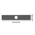 thumbnail image 4 of Sink Mat for Faucet, Bathroom Sink Splash Guard, Faucet Absorbent Mat,Kitchen Washable Drip Catcher for Sink Faucet-White&23.6*3.9inch, 4 of 8