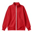 thumbnail image 6 of Womens Zip Up Hoodies 2026 Y2K Casual Long Sleeve Zipper Sweatshirts Fall Winter Comfy Track Jackets with Pockets, 2XL, 6 of 6