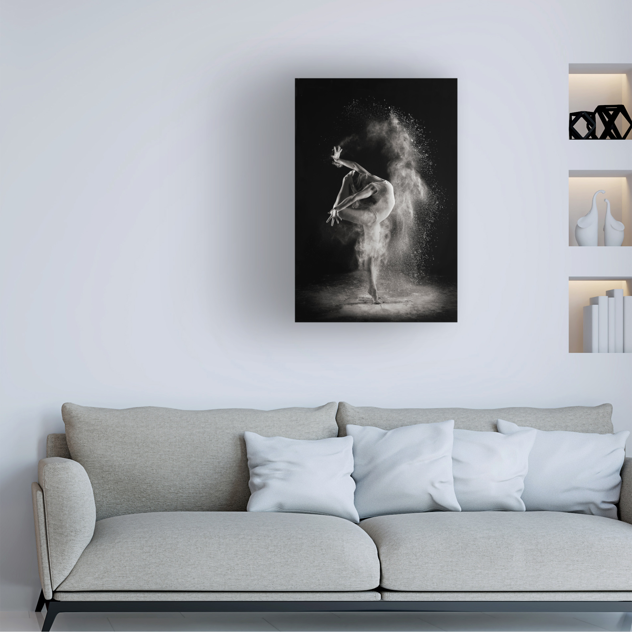 Shades And Light 'In The Light' Canvas Art
