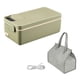 thumbnail image 1 of Calentador de almuerzo eléctrico, lonchera con bolsa de transporte, calentador de alimentos de 40 W y 1 L. verde, 1 of 9