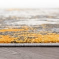 thumbnail image 4 of World Rug Gallery Perugia Modern Abstract Area Rug - Yellow 5'x7', 4 of 10