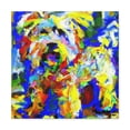 thumbnail image 1 of Maltese Majesty Splashed - Canvas, 1 of 10