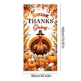 thumbnail image 3 of Thanksgiving Door Curtain Hanging Banner Polyester Fabric Front Door Decor Indoor Outdoor Party Decoration Prop Festive Welcome Sign, 3 of 6