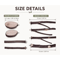 thumbnail image 2 of Natural Wood Bird Perch, Parrots Rest Stand Tree Branch for Bird Cage, Claw Grinding Stick for Small Birds Playground, 2 of 10