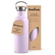 thumbnail image 1 of Botella de Agua de Acero Inoxidable Bambaw, 750 ml, Botella Deportiva Morada, Botella No Aislada, Botella de Acero Inoxidable, Termo Libre de BPA – Lila Claro, 1 of 8
