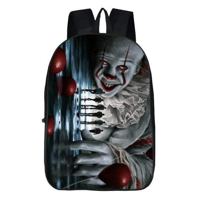 Mochila escolar genérica Clown it Pennywises para niños