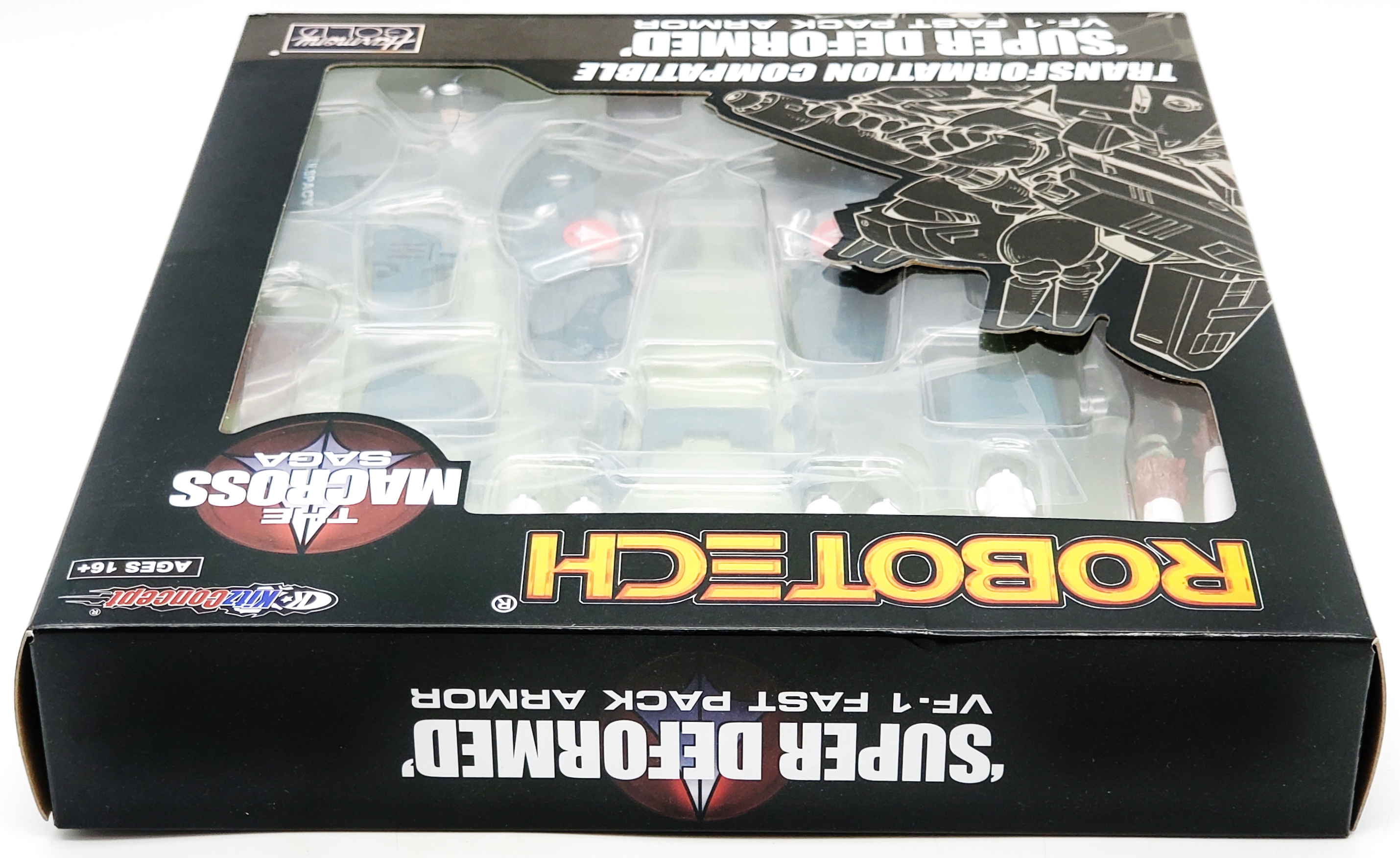 Robotech The Macross Saga Super Deformed VF-1 Fast Pack Armor Set