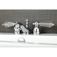 thumbnail image 2 of Kingston Brass KS3951WLL Wilshire Mini-Widespread Bathroom Faucet, Polished Chrome, 2 of 4
