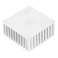 thumbnail image 5 of 5 piezas de disipador de calor de aluminio, suministros eléctricos para placa de alimentación de circuito impreso LED, 40 x 20 x 40 mm, color plateado, 5 of 5