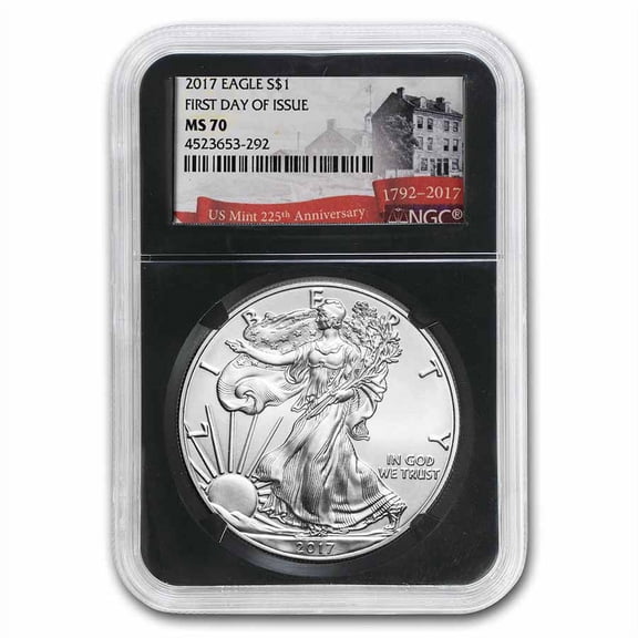 2017 American Silver Eagle MS-70 NGC (First Day Issue)