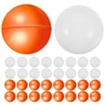 thumbnail image 1 of 50Pcs Openable Lottery Balls Round Game Balls Plastic Raffle Balls Party Props, 1 of 8