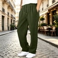 thumbnail image 2 of Hudaneo Teen Boys Baggy Straight Leg Sweatpants Open Bottom Drawstring Waist Pockets, 5-16 Years, 2 of 7