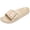 Khaki, variant on Men Slippers Slip On Arch Support Slides Thick Athletic Slides Lightweight Comfort Cloud Indoor Outdoor Open Toe Men's Shoes
