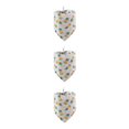 thumbnail image 2 of Methold Bufanda de baba Triangular con estampado de frutas, algodón, mantenimiento del calor, toalla decorativa ajustable para mascotas, suministros de Type1 NO1 Methold CBP281081, 2 of 6