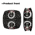 thumbnail image 2 of HELLHERO Christmas Piano Themed Seat Back Cover and Walker Cushion Cover, Waterproof and Stain-Resistant Stretch Fabric, 2 of 7